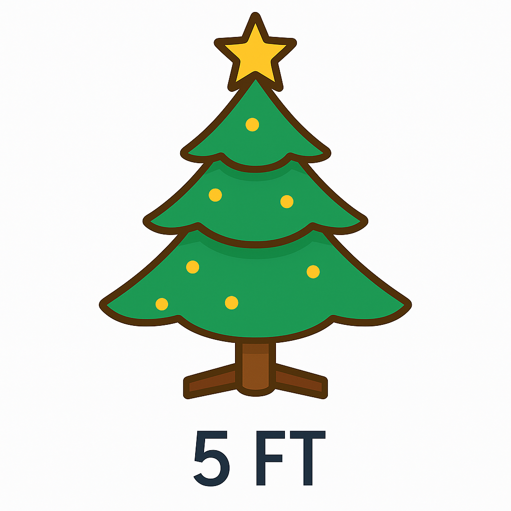 5ft Nordman Fir Premium Tree