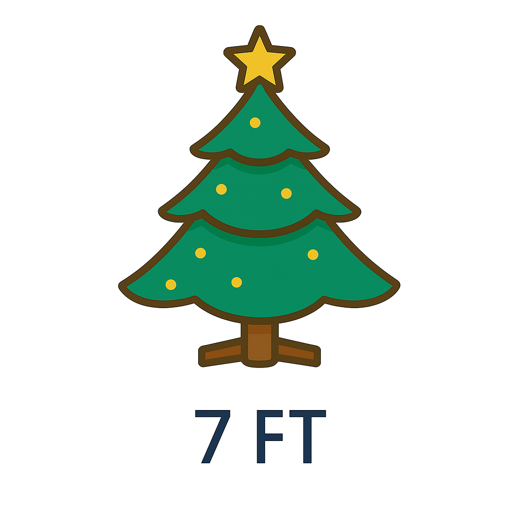 7ft Nordman Fir Premium Tree