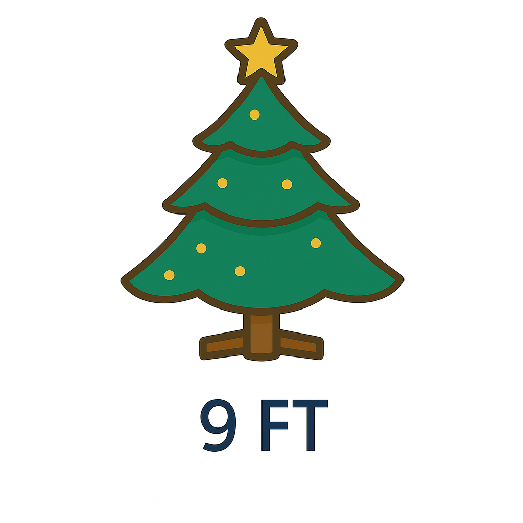 9ft Nordman Fir Premium Tree