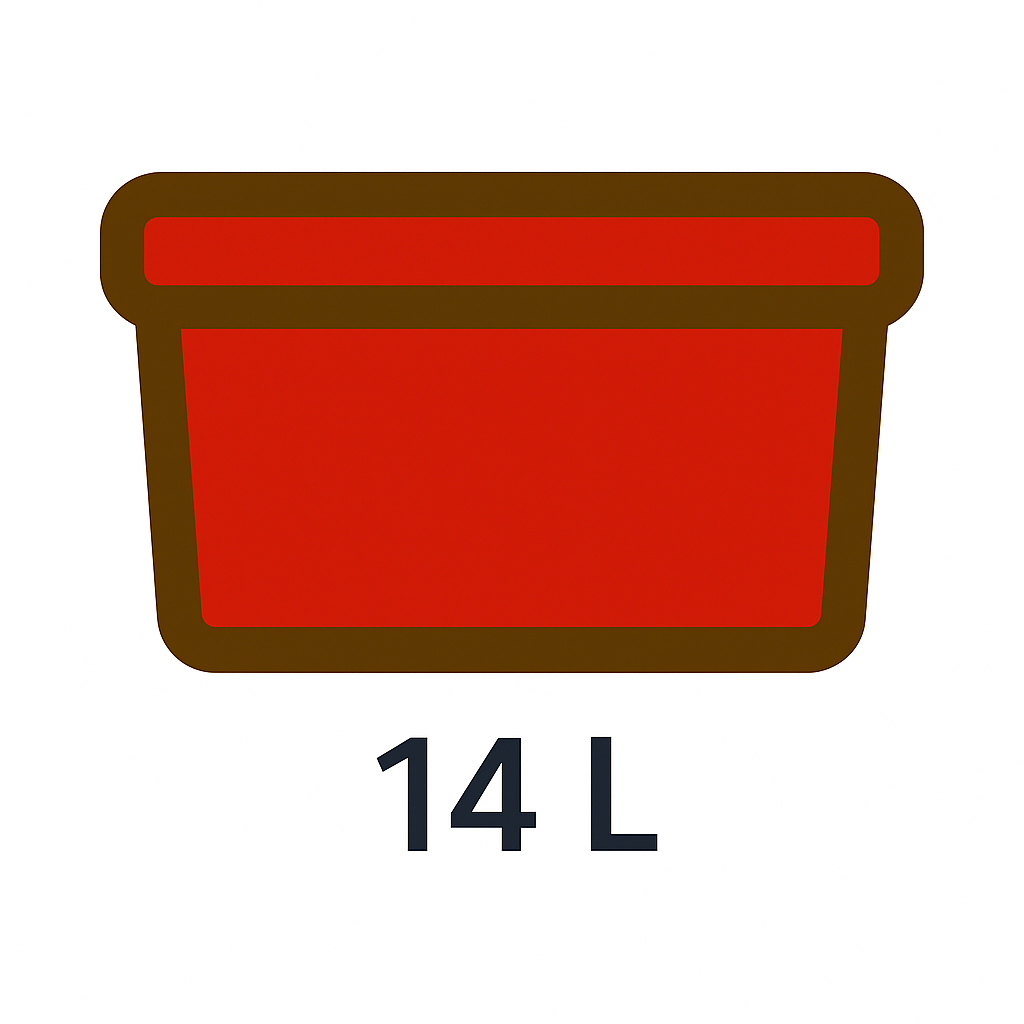 Bucket (14 litre) Ideal for keeping your tree in before you bring it indoors!